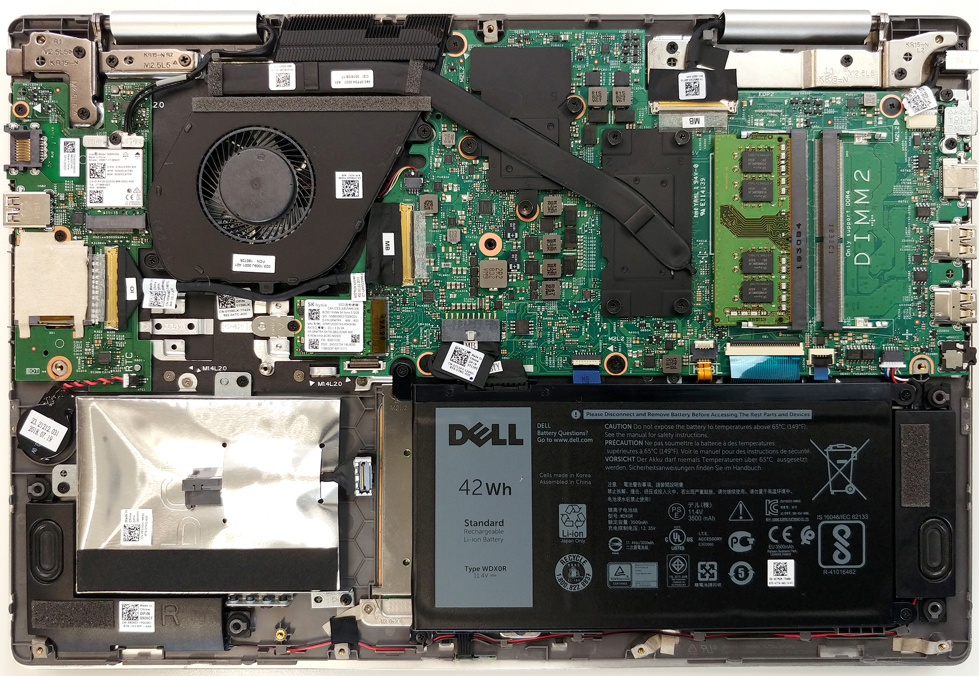 How to replace and fix DELL Inspiron ins 15D 7570 7580 7573 LCD Rear Top Lid Back Cover A case gray 06F62Y (Dell Inspiron 15 7580)